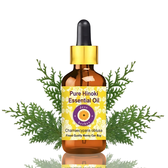 Pure Hinoki Essential Oil (Chamaecyparis obtusa) 100% Natural